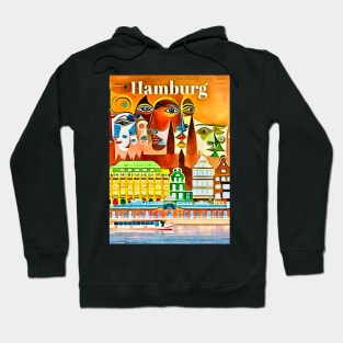 Hamburg, globetrotters Hoodie